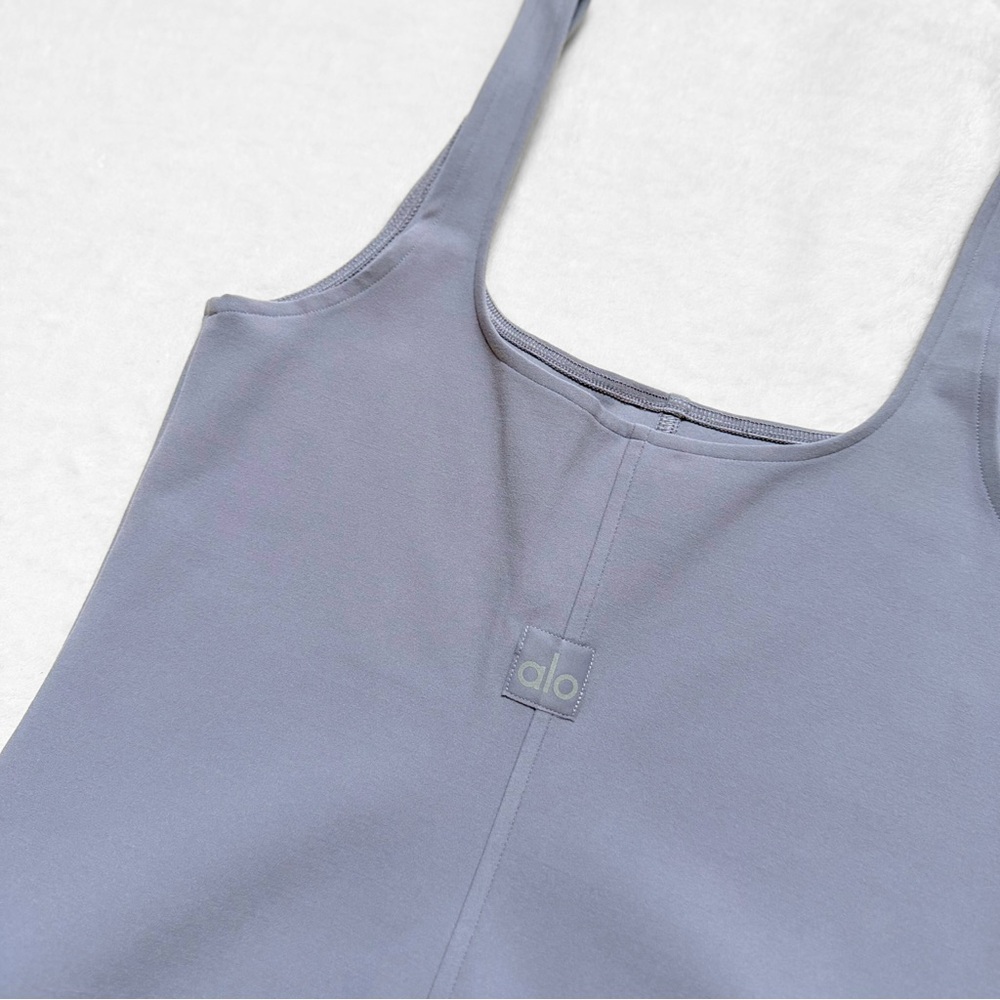NWT ALO Yoga Alosoft Head Start Dress – Fog – Size M - Picture 5 of 8
